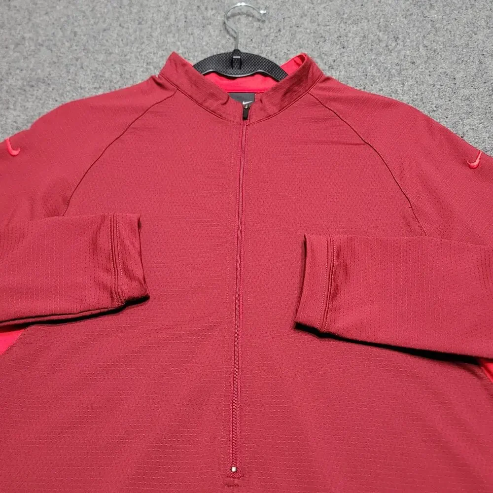 Vintage Y2K Nike Pullover Extra Large 16-18 Sphere Dry Cycling Half Zip Shirt